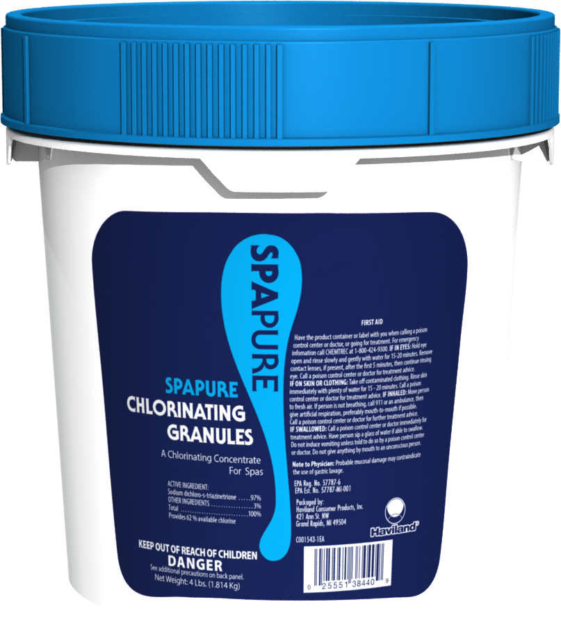 SpaPure 4lb Granular Chlorine