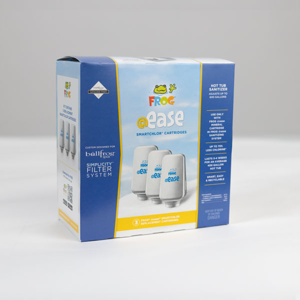 FROG @ease SmartChlor Cartridge Replacements (3 Pack) for Bullfrog Spas (2024+)